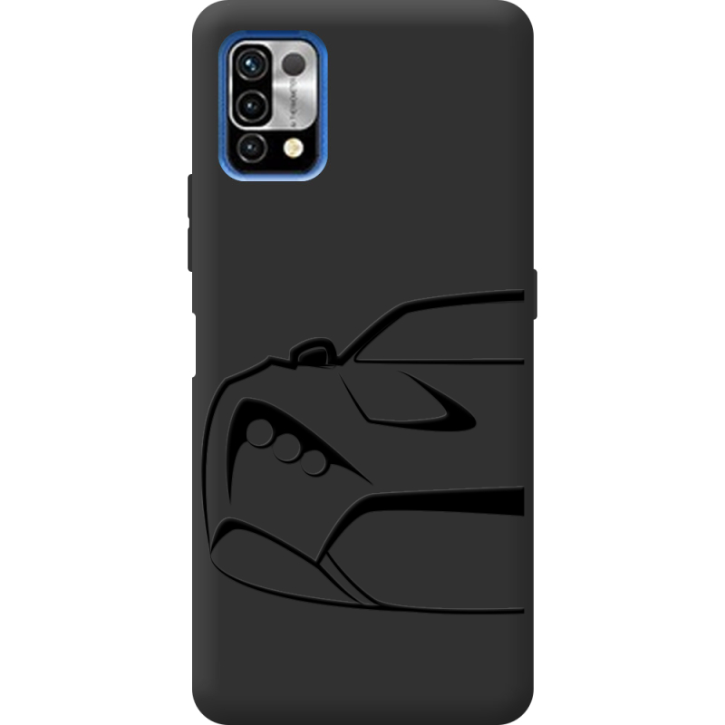 Черный чехол BoxFace Umidigi Power 5 Sportcar