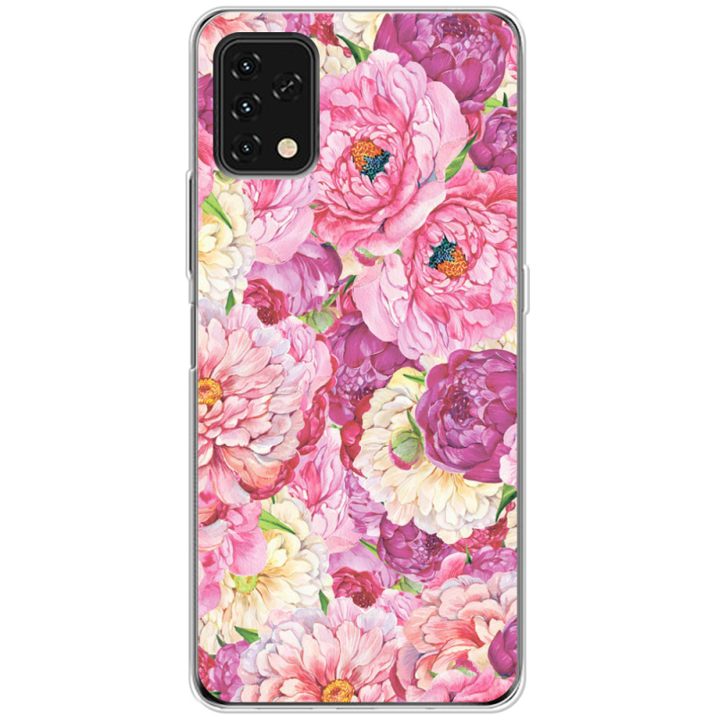 Чехол BoxFace Umidigi Power 5S Pink Peonies