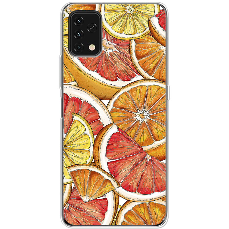 Чехол BoxFace Umidigi Power 5S Citrus Pattern