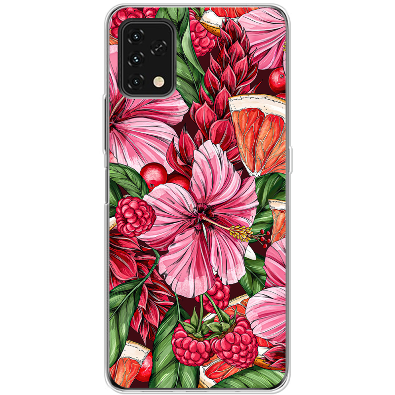 Чехол BoxFace Umidigi Power 5S Tropical Flowers