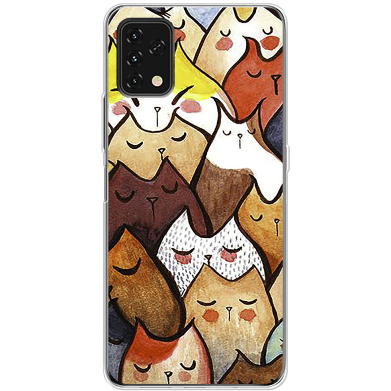 Чехол BoxFace Umidigi Power 5S Sleepy Cats