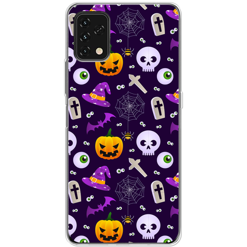 Чехол BoxFace Umidigi Power 5S Halloween Purple Mood