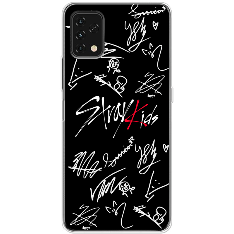 Чехол BoxFace Umidigi Power 5S Stray Kids автограф