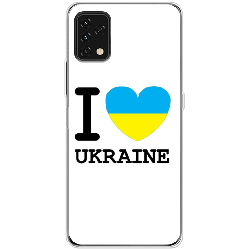 Чехол BoxFace Umidigi Power 5S I love Ukraine