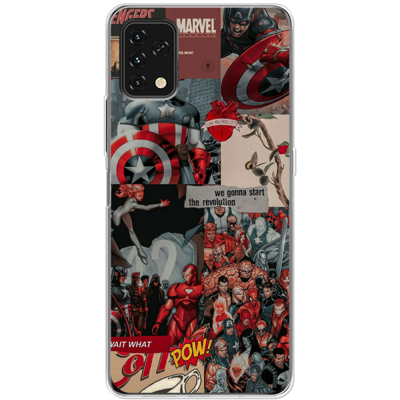 Чехол BoxFace Umidigi Power 5S Marvel Avengers