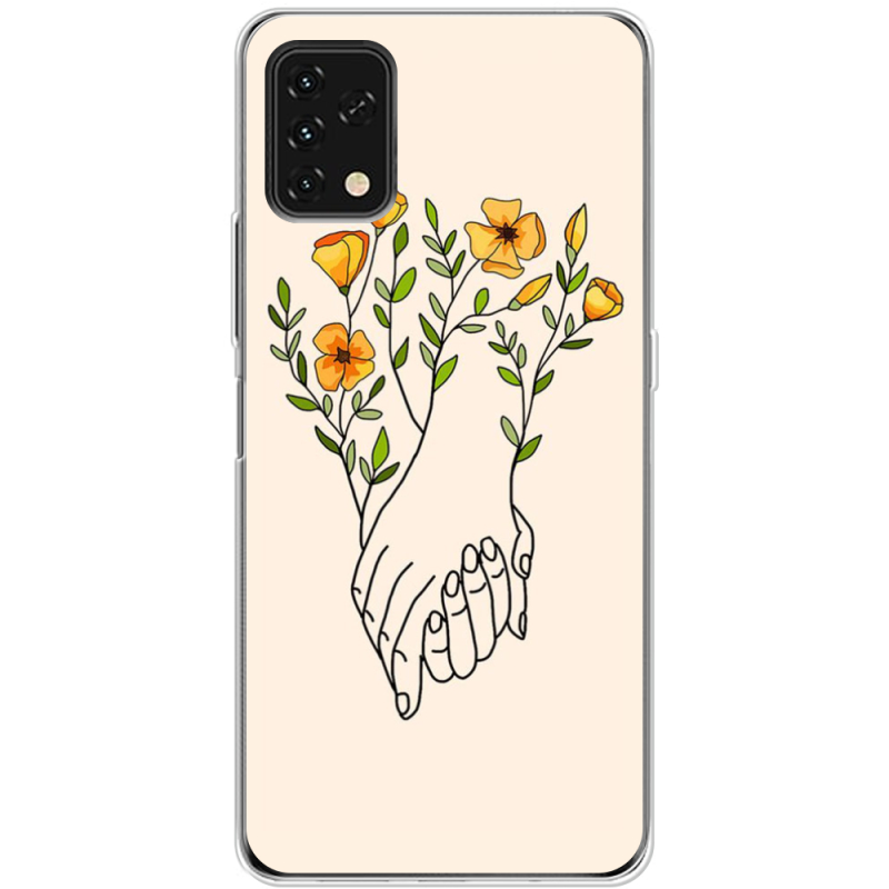 Чехол BoxFace Umidigi Power 5S Flower Hands