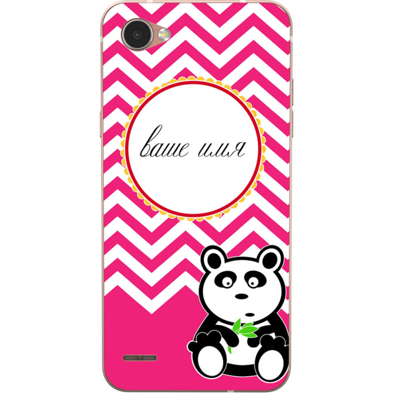 Чехол Uprint LG Q6 A / Plus LGM700 Именной Panda
