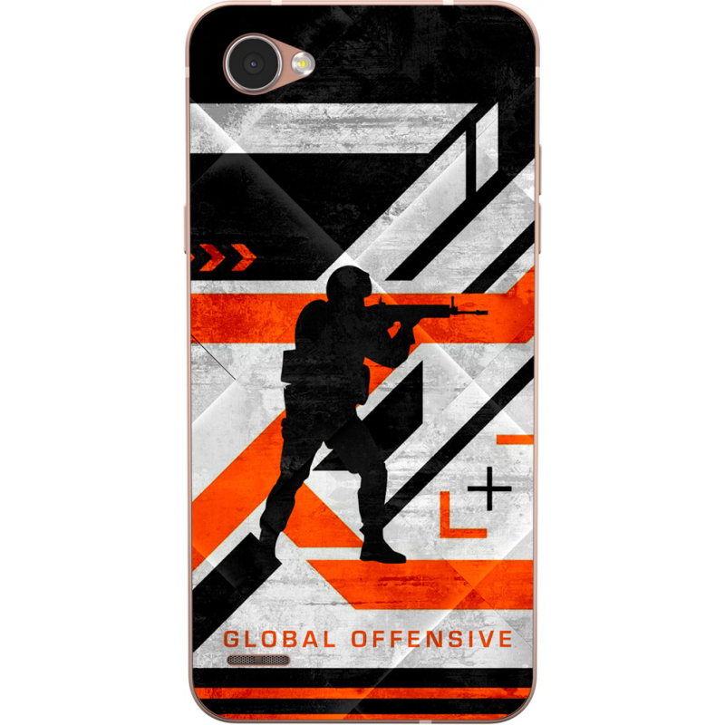 Чехол Uprint LG Q6 A / Plus LGM700 CS:Go Asimov