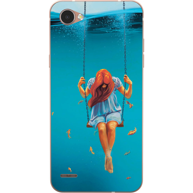 Чехол Uprint LG Q6 A / Plus LGM700 Girl In The Sea
