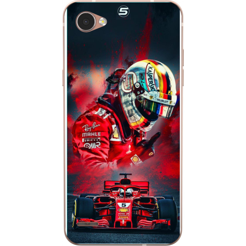 Чехол Uprint LG Q6 A / Plus LGM700 Racing Car