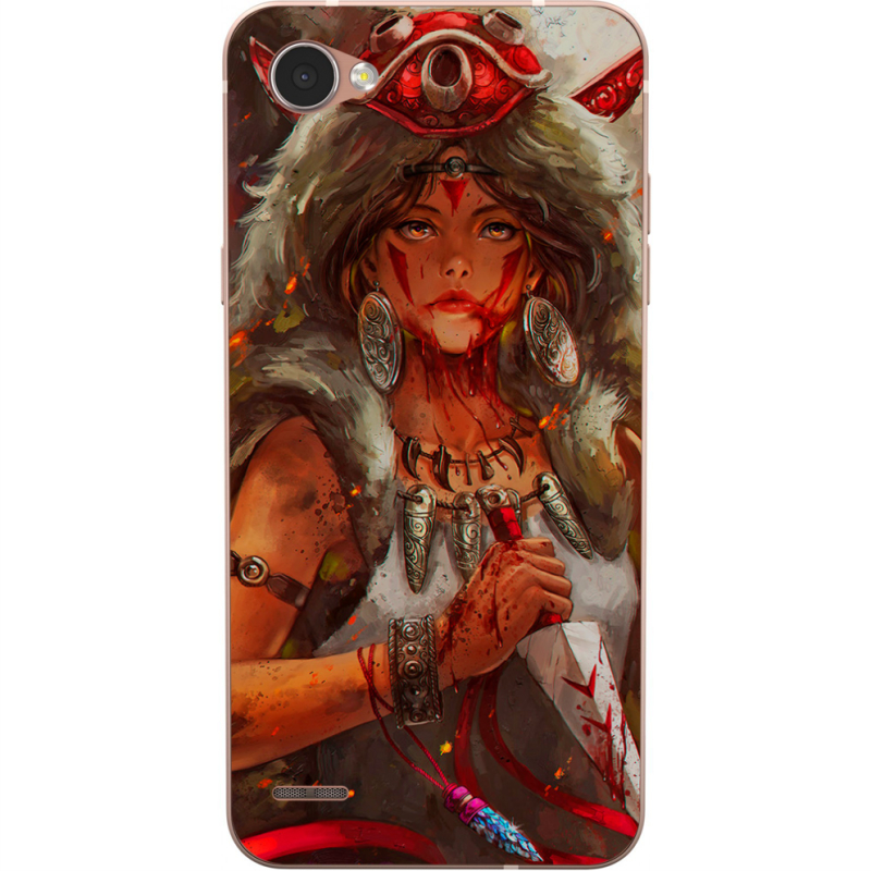 Чехол Uprint LG Q6 A / Plus LGM700 Принцесса Мононоке