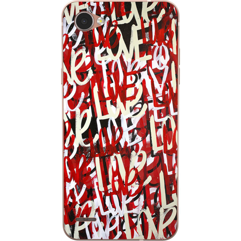 Чехол Uprint LG Q6 A / Plus LGM700 Love Graffiti