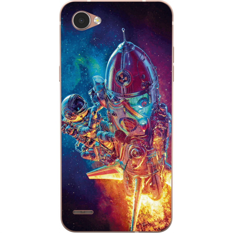 Чехол Uprint LG Q6 A / Plus LGM700 Astronaut in Space