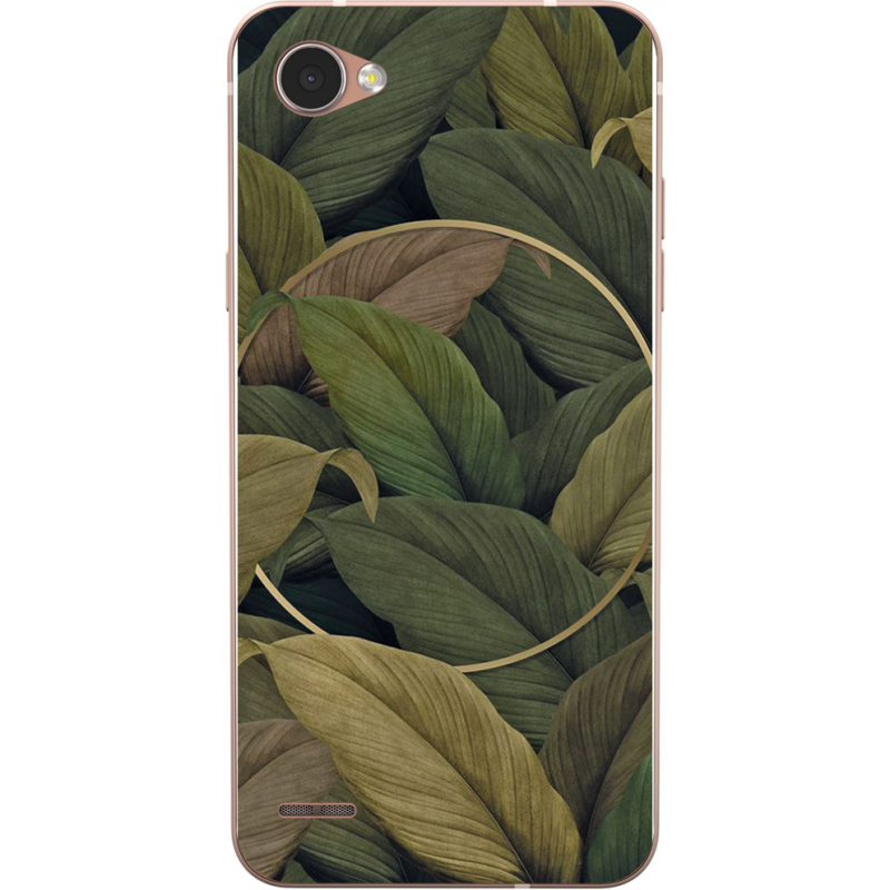 Чехол Uprint LG Q6 A / Plus LGM700 Leaf