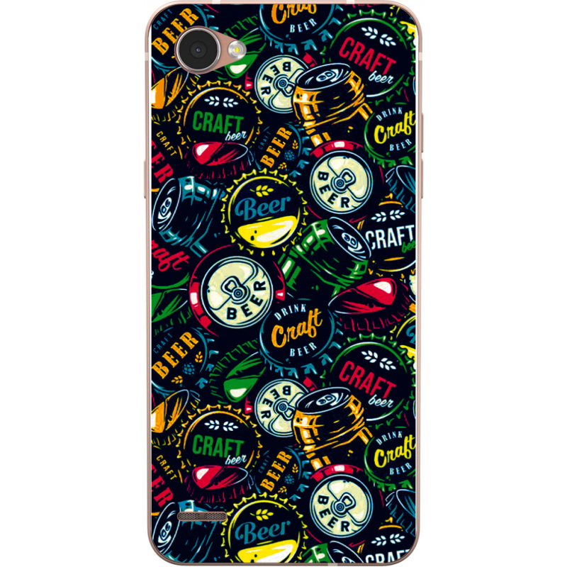 Чехол Uprint LG Q6 A / Plus LGM700 Bottle Caps