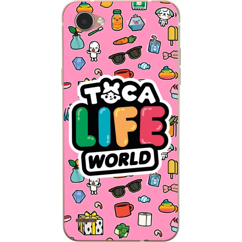 Чехол Uprint LG Q6 A / Plus LGM700 Toca Boca Life World