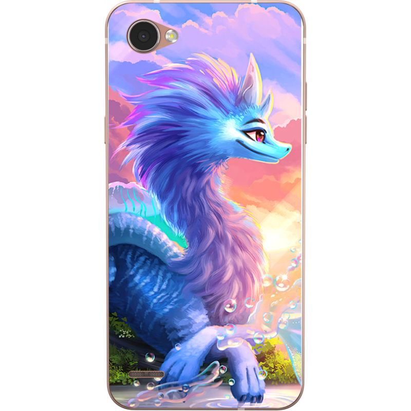 Чехол Uprint LG Q6 A / Plus LGM700 Дракон Сісу