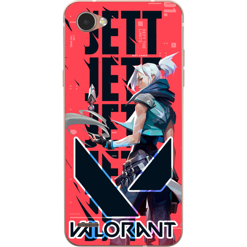 Чехол Uprint LG Q6 A / Plus LGM700 Valorant Jett