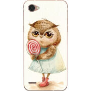 Чехол Uprint LG Q6 A / Plus LGM700 Совушка
