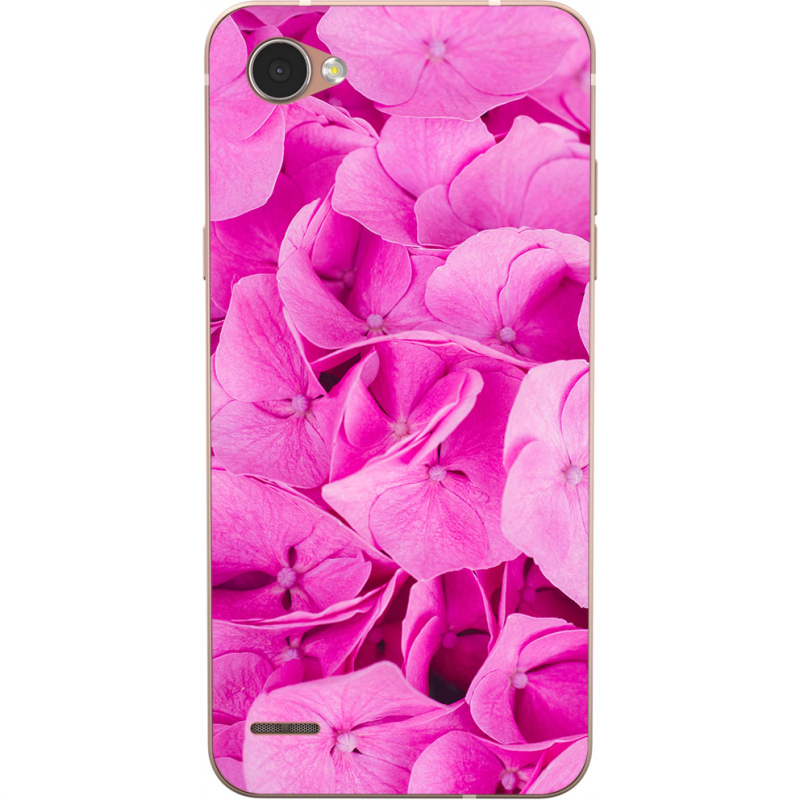 Чехол Uprint LG Q6 A / Plus LGM700 Pink Flowers