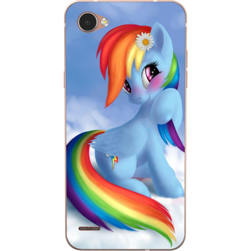 Чехол Uprint LG Q6 A / Plus LGM700 My Little Pony Rainbow Dash