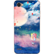 Чехол Uprint LG Q6 A / Plus LGM700 Sky Lanterns