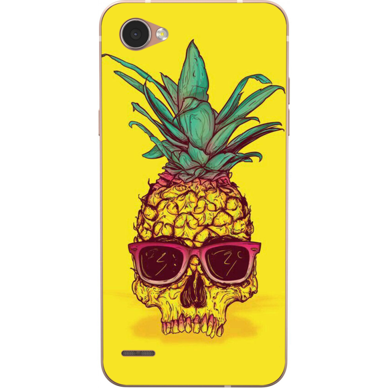 Чехол Uprint LG Q6 A / Plus LGM700 Pineapple Skull
