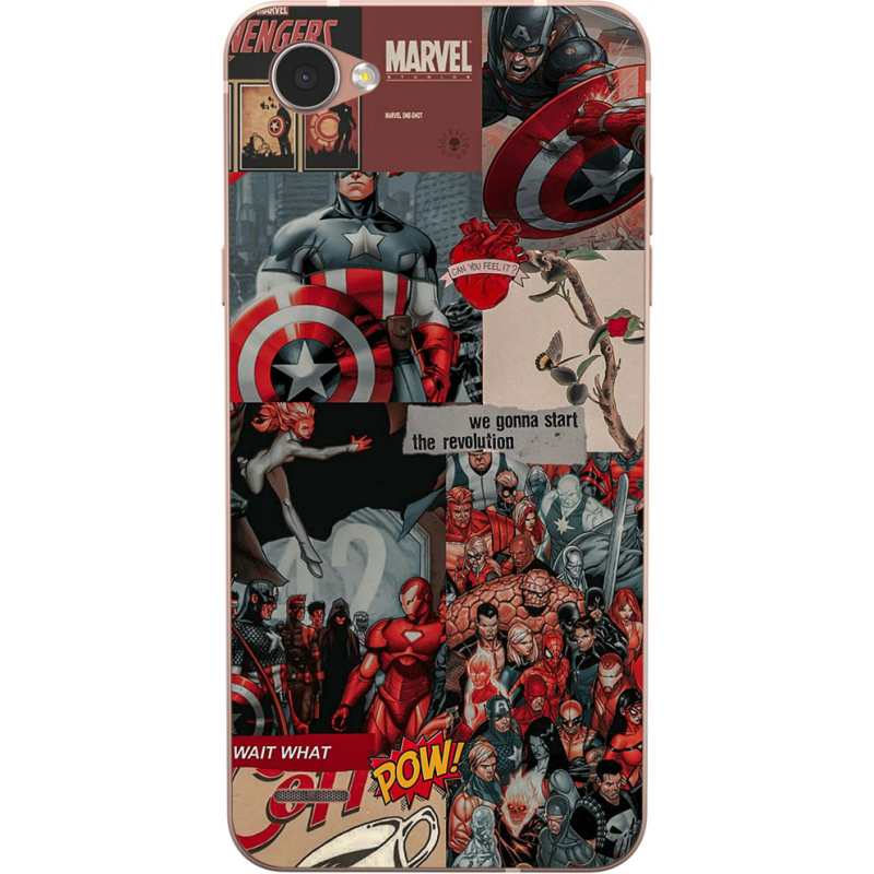 Чехол Uprint LG Q6 A / Plus LGM700 Marvel Avengers