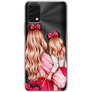 Прозрачный чехол BoxFace Umidigi Power 5S Mouse Girls