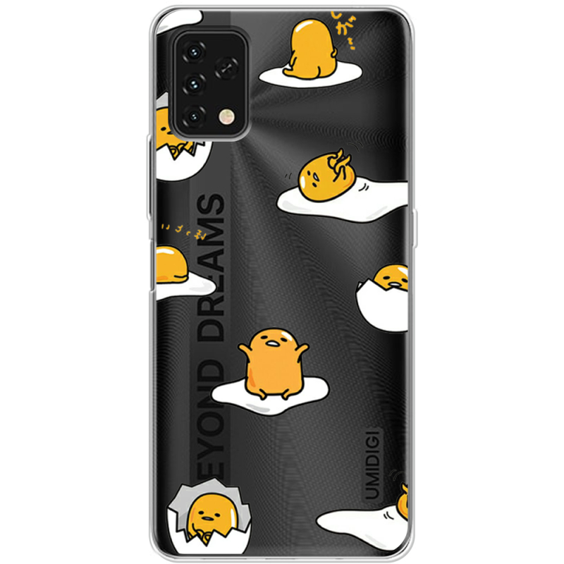 Прозрачный чехол BoxFace Umidigi Power 5S Gudetama