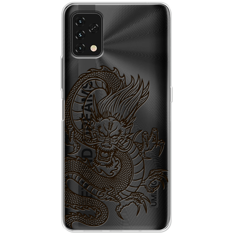 Прозрачный чехол BoxFace Umidigi Power 5S Chinese Dragon