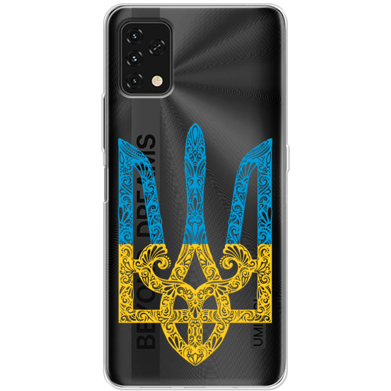 Прозрачный чехол BoxFace Umidigi Power 5S Gold Trident