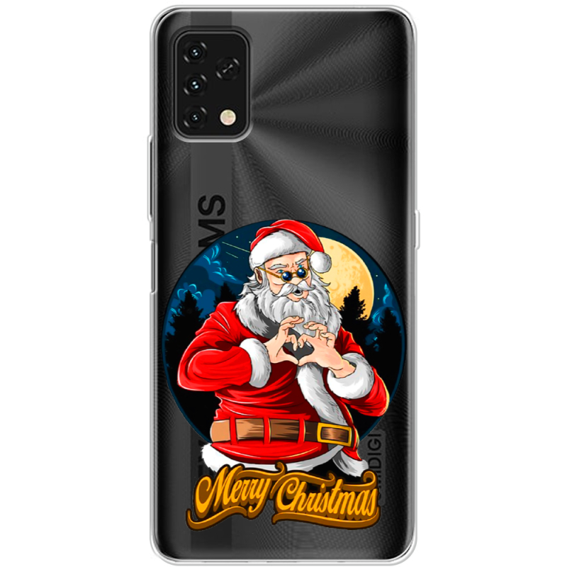 Прозрачный чехол BoxFace Umidigi Power 5S Cool Santa