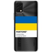 Прозрачный чехол BoxFace Umidigi Power 5S Pantone вільний синій