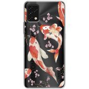 Прозрачный чехол BoxFace Umidigi Power 5S Japanese Koi Fish