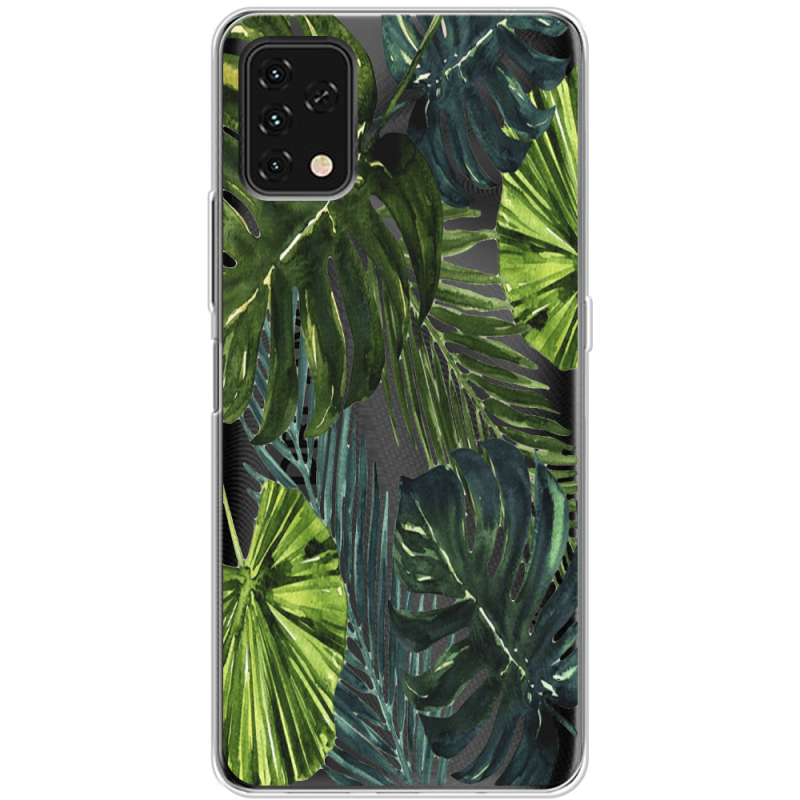 Прозрачный чехол BoxFace Umidigi Power 5S Palm Tree