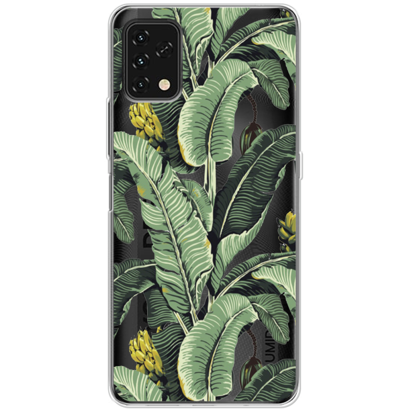 Прозрачный чехол BoxFace Umidigi Power 5S Banana Leaves