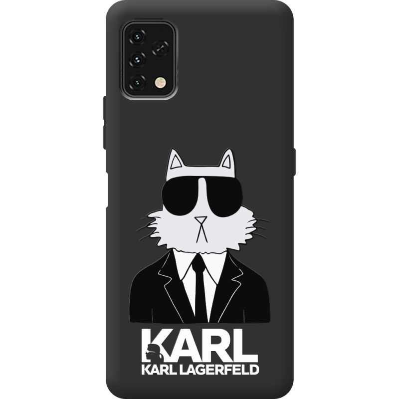 Черный чехол BoxFace Umidigi Power 5S Cat in Black