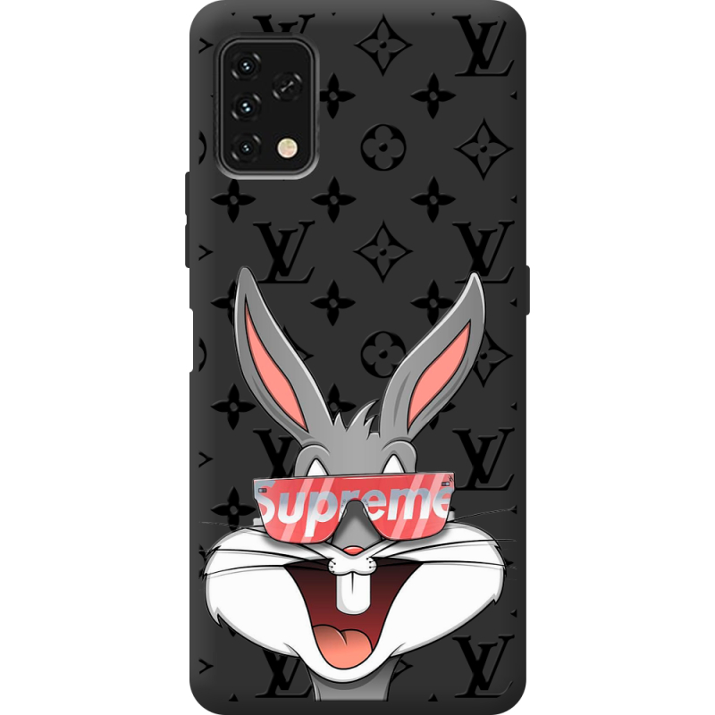 Черный чехол BoxFace Umidigi Power 5S looney bunny