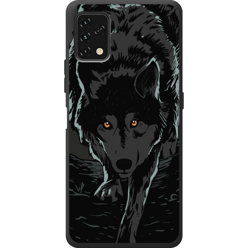 Черный чехол BoxFace Umidigi Power 5S Wolf