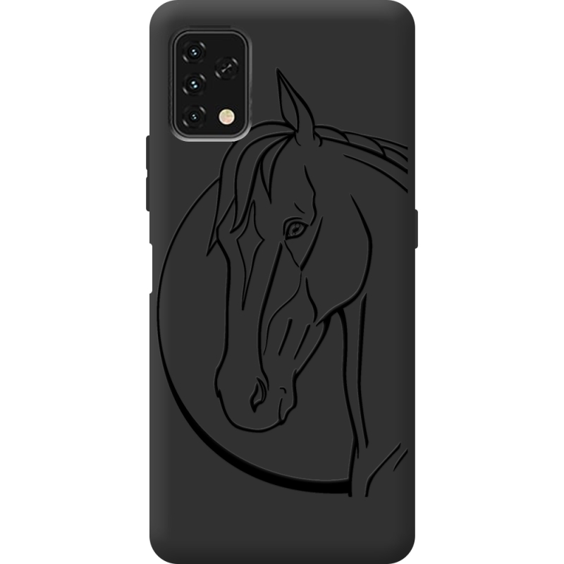 Черный чехол BoxFace Umidigi Power 5S Horse