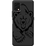 Черный чехол BoxFace Umidigi Power 5S Grizzly Bear