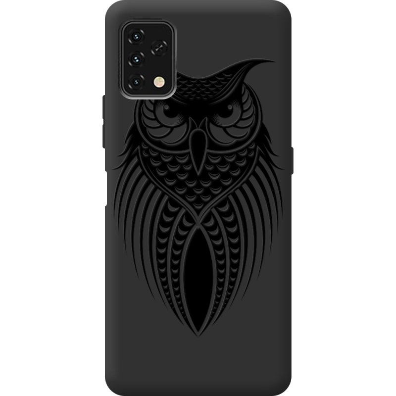 Черный чехол BoxFace Umidigi Power 5S Owl