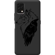 Черный чехол BoxFace Umidigi Power 5S Wolf and Raven