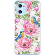 Чехол BoxFace Umidigi C1 Birds and Flowers