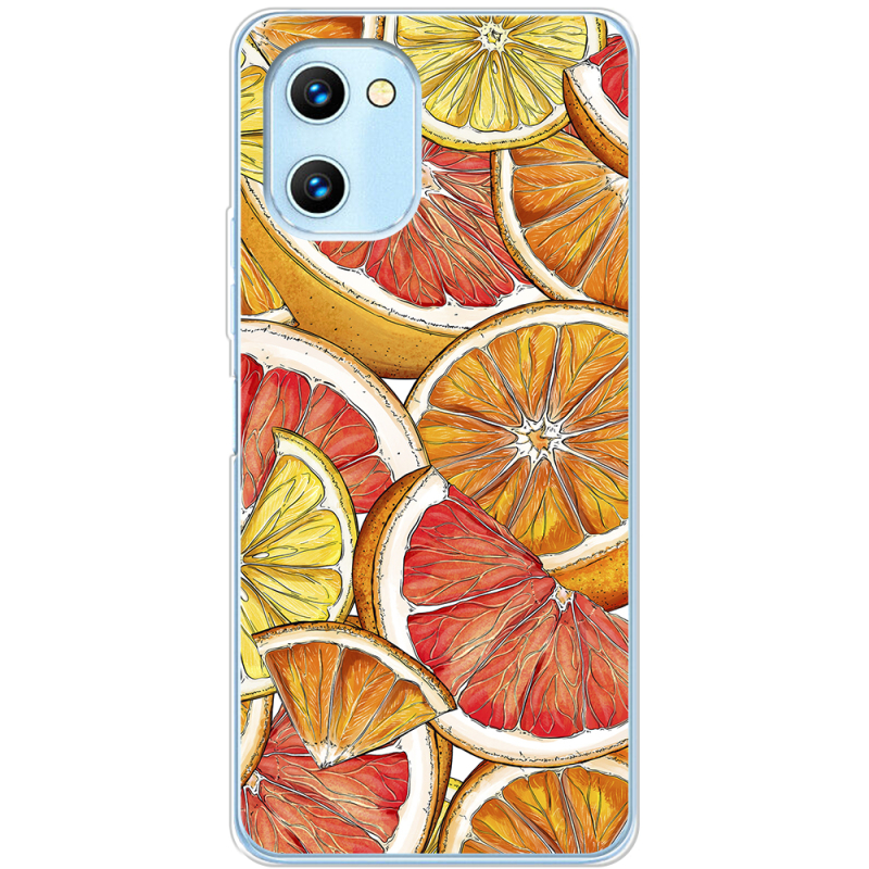 Чехол BoxFace Umidigi C1 Citrus Pattern