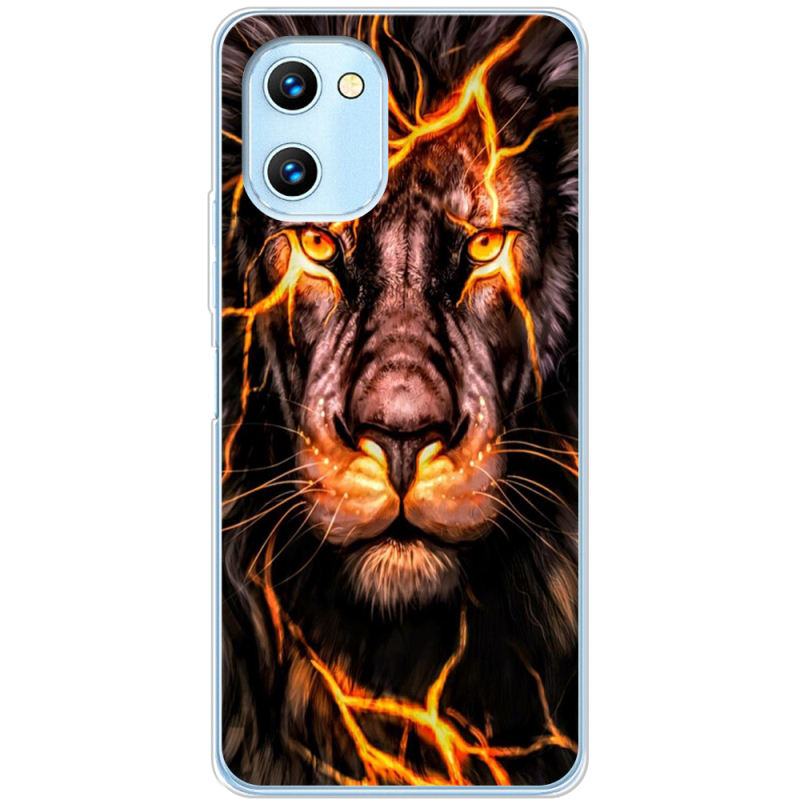 Чехол BoxFace Umidigi C1 Fire Lion