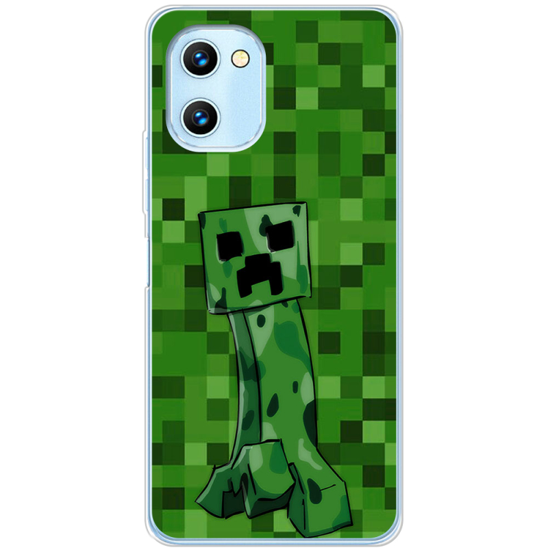 Чехол BoxFace Umidigi C1 Minecraft Creeper