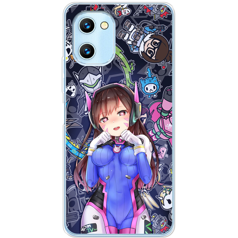 Чехол BoxFace Umidigi C1 Overwatch D.VA