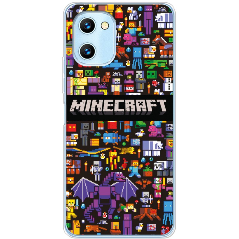 Чехол BoxFace Umidigi C1 Minecraft Mobbery